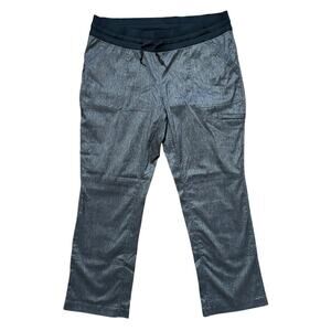 DULUTH TRADING Drawstring Waist Nylon Blend Utility Pants SZ 14
